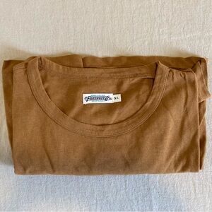 Freenote Cloth T shirt - tobacco XL